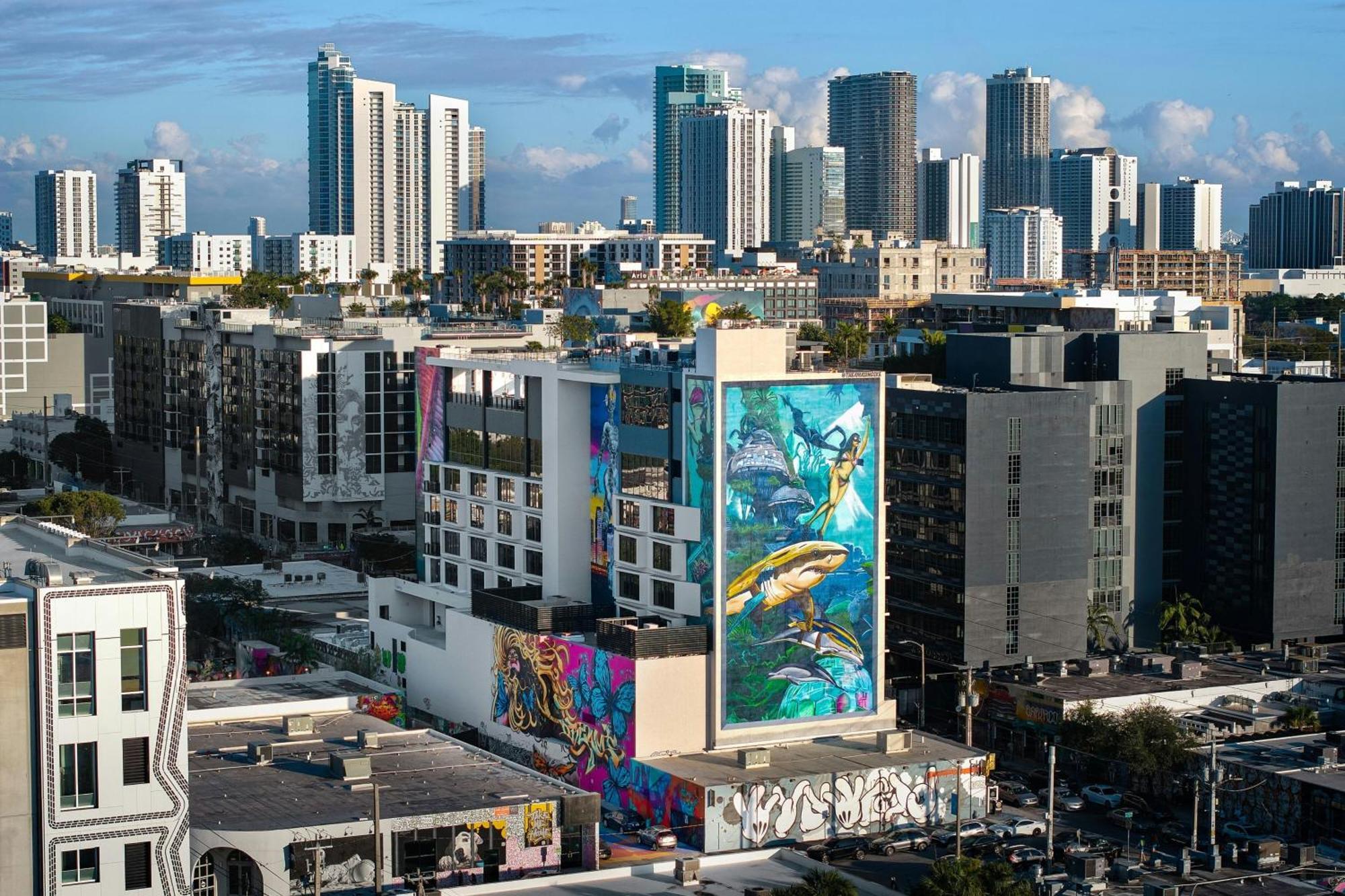 Moxy Miami Wynwood Hotell Eksteriør bilde