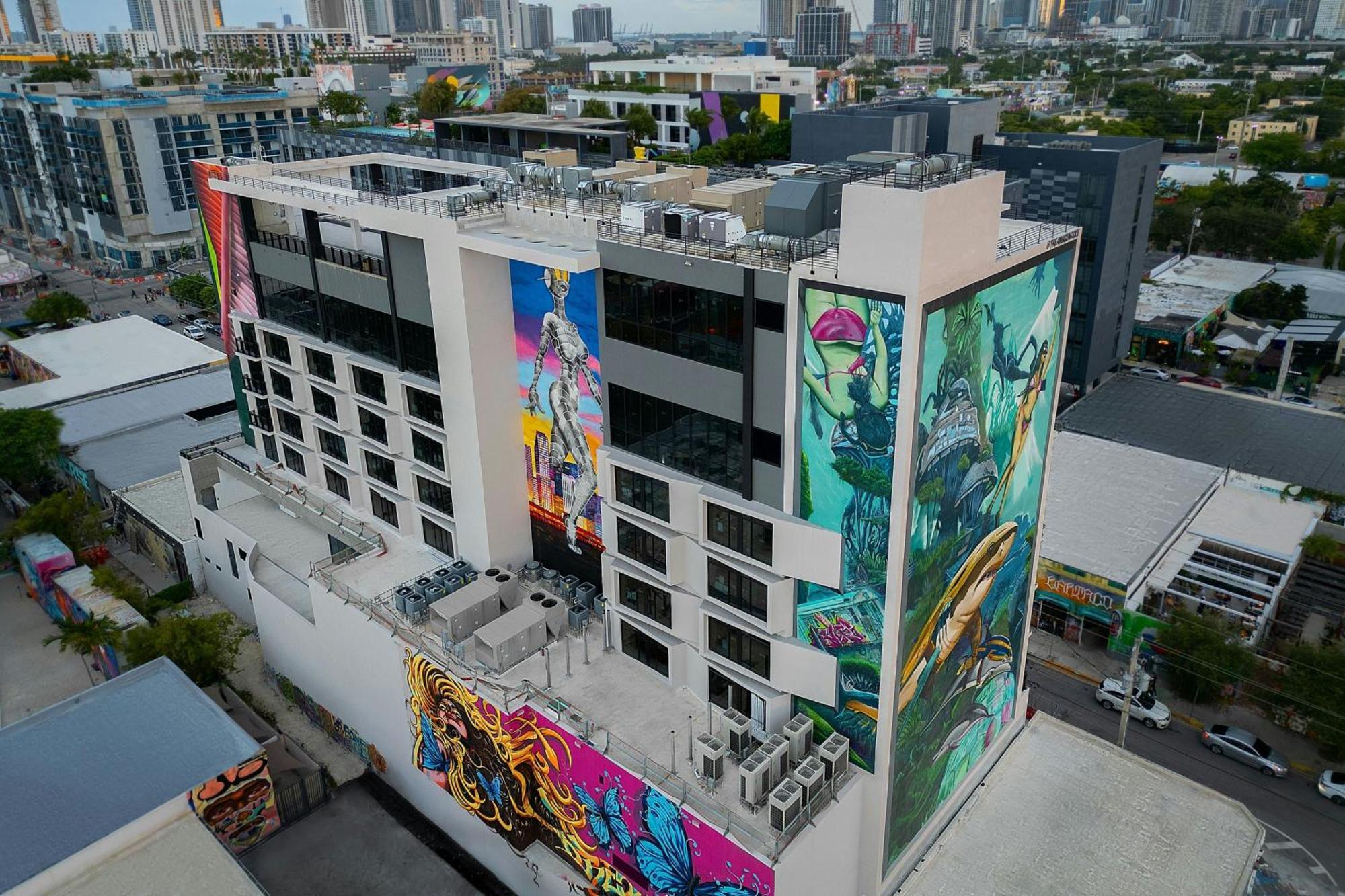 Moxy Miami Wynwood Hotell Eksteriør bilde